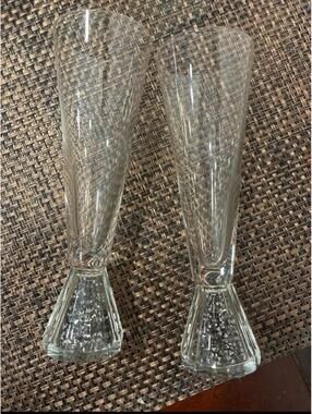 Sparkly set of 2 glasses